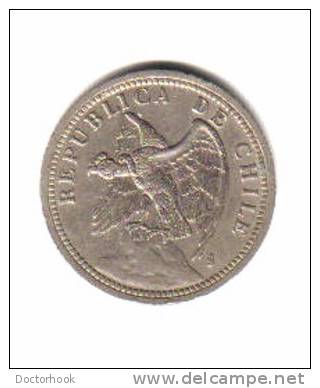 CHILE    1  PESO  1933  (KM # 176.1) - Chile