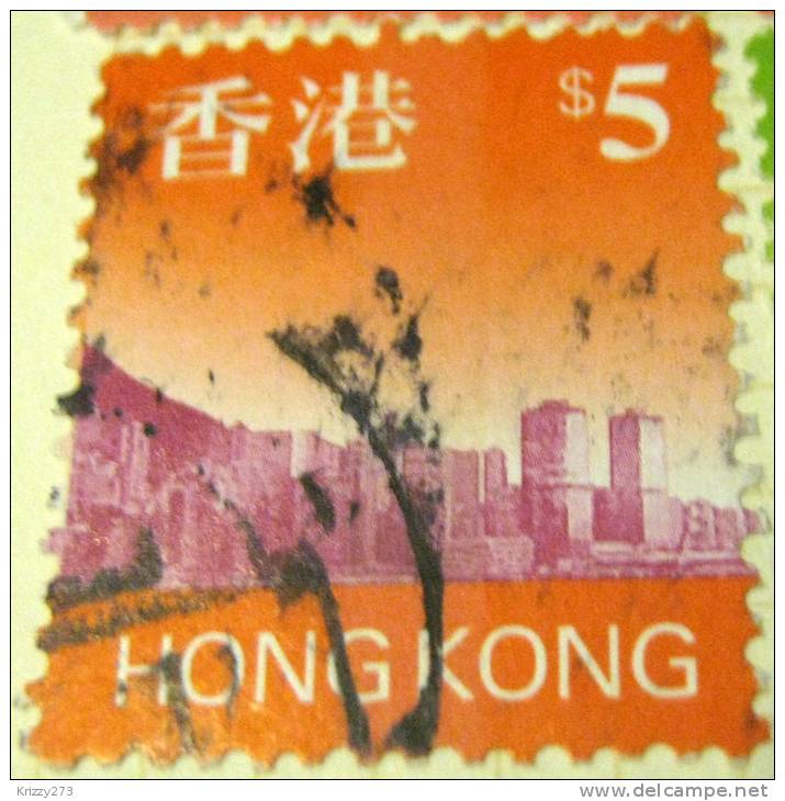 Hong Kong 1997 $5 - Used - Unused Stamps