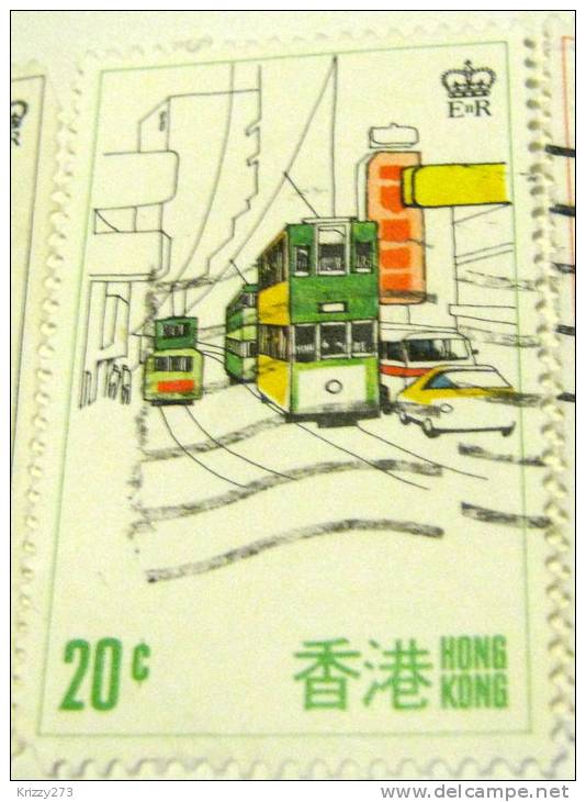 Hong Kong 1977 Tram 20c - Used - Oblitérés