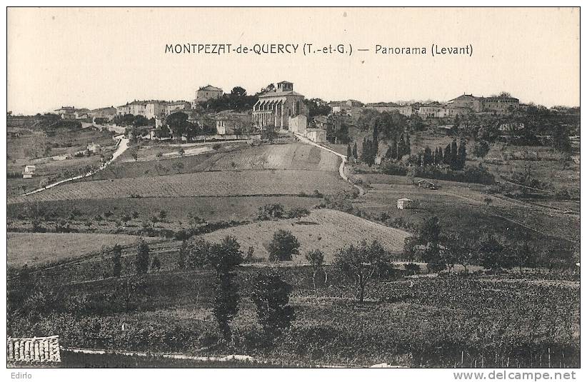 Montpezat De Quercy  Panorama Levant Neuve Excellent état - Montpezat De Quercy