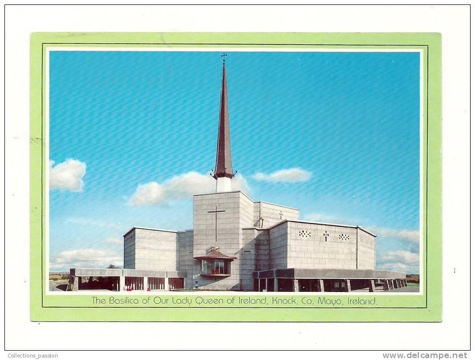 Cp, Irlande, Knock Shrine, The Basilica Of Our Lady Queen Of Ireland - Mayo