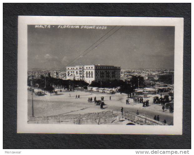 MALTA -  REAL PHOTOGRAPH. 1950s - Places