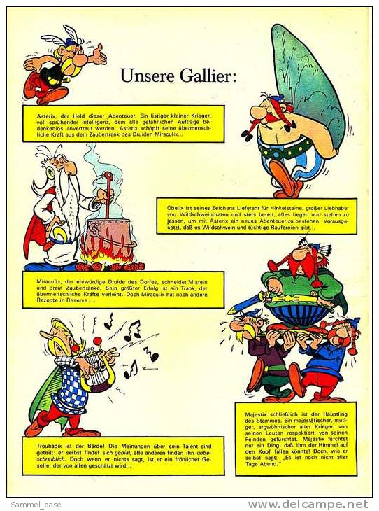 Asterix Heft Band 11 - Asterix Und Der Arvernerschild ( Erstausgabe 1972) - Asterix