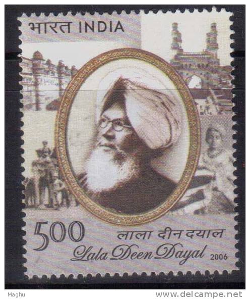 India MNH 2006, Lala Deen Dayal, Famous Photographer, Elephant, - Unused Stamps