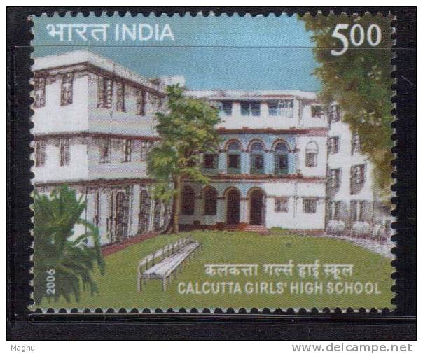 India MNH 2006,  Calcutta Girls High School, Education, - Ungebraucht