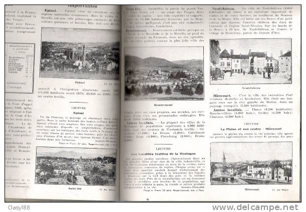 SCOLAIRE  GEOGRAPHIE DES VOSGES AUMEGAS QUILLE - 6-12 Ans