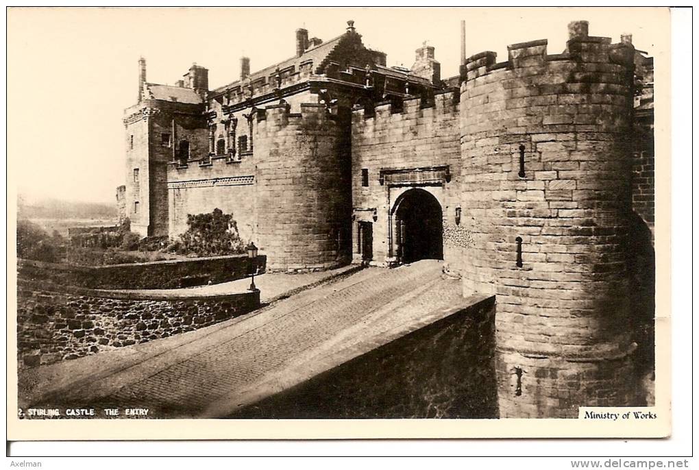 ROYAUME UNI: Ecosse, Stirling Castle, The Entry - Stirlingshire