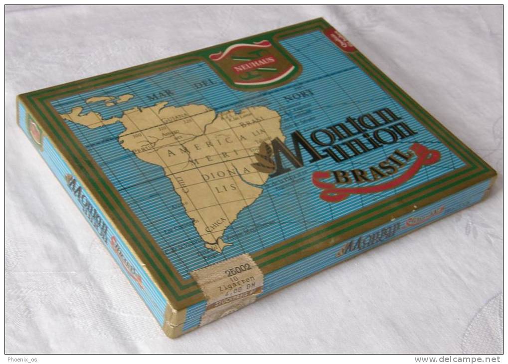 TOBACCO - Cigar Cases, Neuhaus - Montan Union - Brasil, Year Cca 1960 - Autres & Non Classés