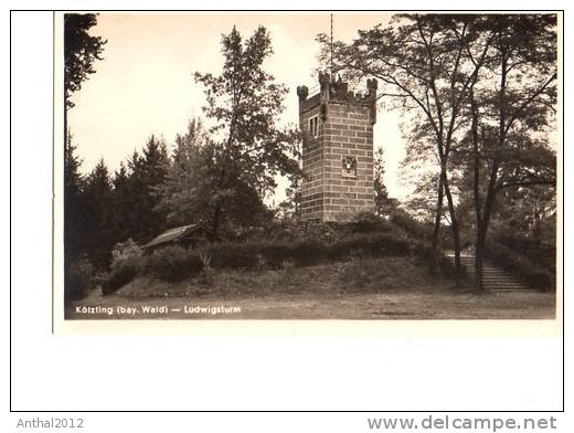 Ludwigsturm Kötzting Bayern Sw 19.8.1935 Kötzting Nach Nürnberg - Sonstige & Ohne Zuordnung