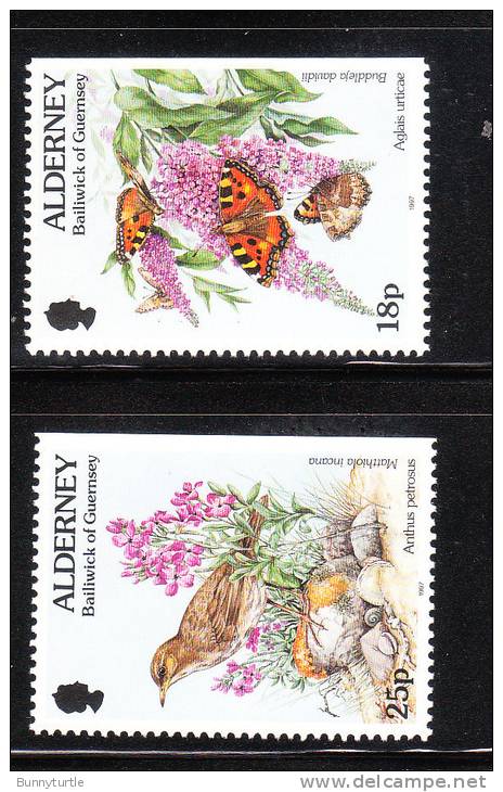 Alderney 1997 Fauna And Flora MNH - Alderney