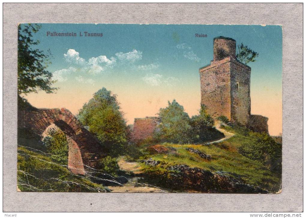 30782  Germania,  Falkenstein  I.  Taunus,   Ruine,     NV (scritta) - Taunus