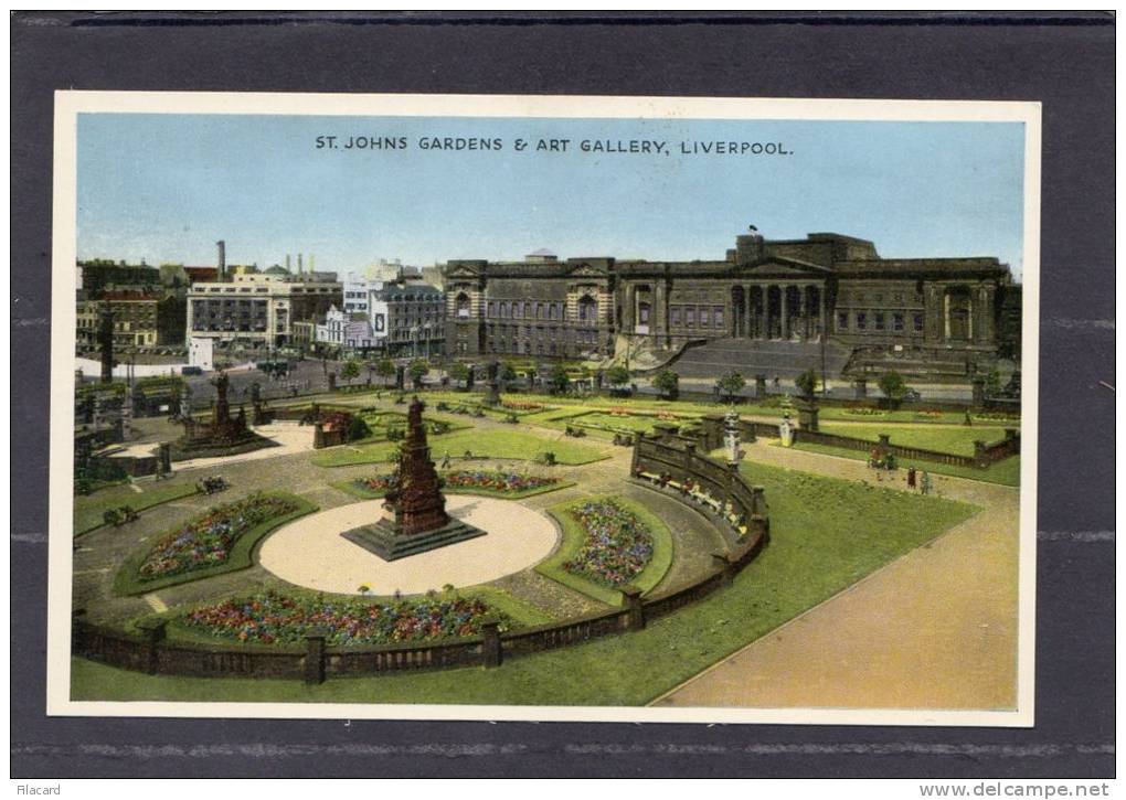 30834   Regno  Unito,  Liverpool,  St.  Johns  Gardens  &amp;  Art  Gallery,  NV - Liverpool