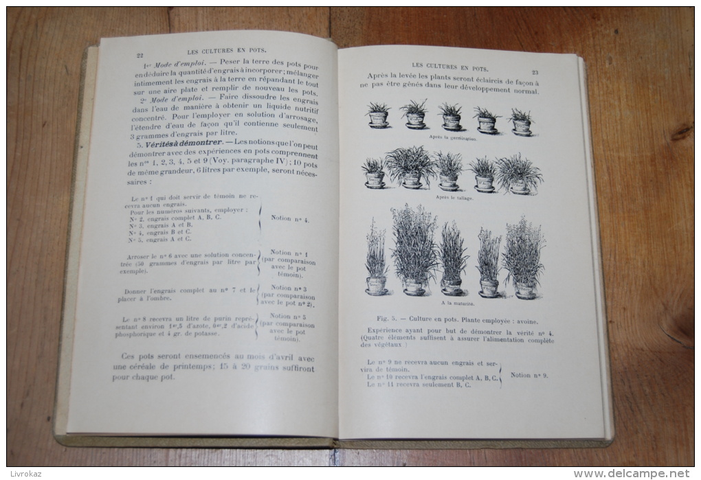 Comment Enseigner L´agriculture à L´école Primaire Par Cl. Perret, Livre Du Maître, Librairie Baillière, 1910, TBE - 6-12 Years Old