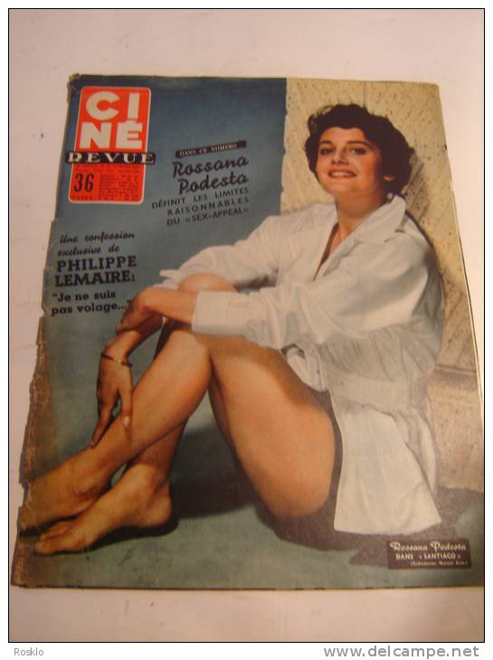 REVUE / CINE REVUE / N° 43 DE 1955 / LUDMILLA TCHERINA - Magazines