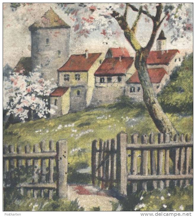 ALTE POSTKARTE HERZLICHE PFINGSTGRÜSSE SIGN. AD HOFFMANN PFINGSTEN Artist Postcard Cpa Art Ansichtskarte AK - Hoffmann, Ad.