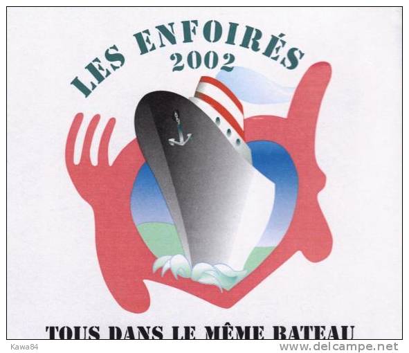 2 CD  Les Enfoirés  "  Tous Dans Le Même Bateau  " - Other - French Music