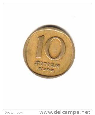 ISRAEL    10  AGOROT  1962 "SMALL DATE" (KM # 26) - Israel