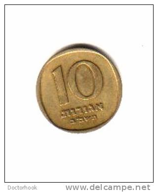 ISRAEL    10  AGOROT  1972  (KM # 26) - Israel