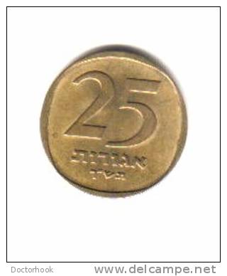 ISRAEL    25  AGOROT  1960  (KM # 27) - Israel