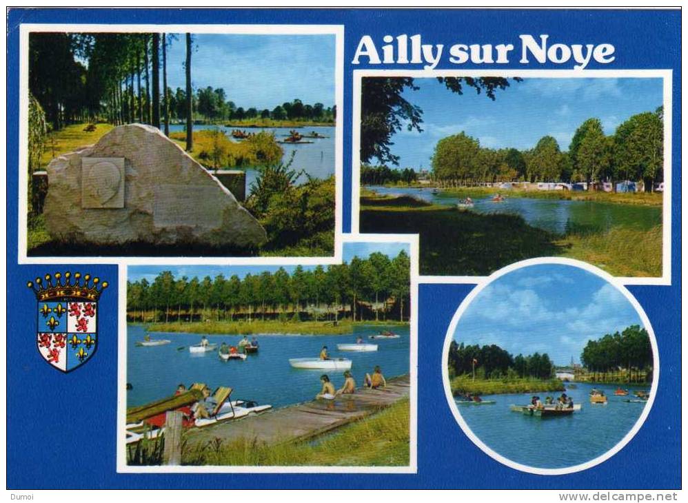 AILLY Sur NOYE   (Somme)  -    Le Plan D'eau - Ailly Sur Noye