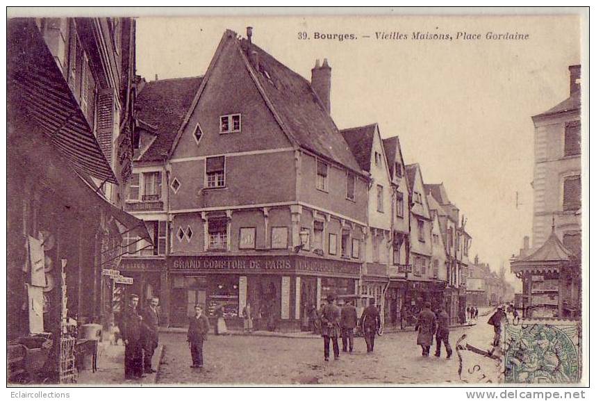 Bourges    Place Gordaine - Bourges