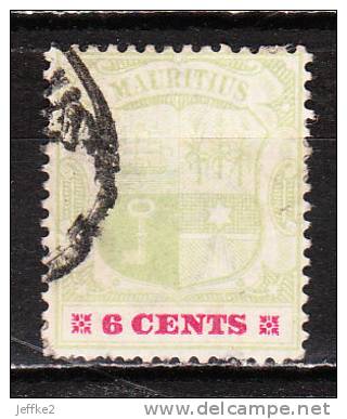 90  Armoiries - Oblit. - LOOK!!!! - Mauritius (...-1967)