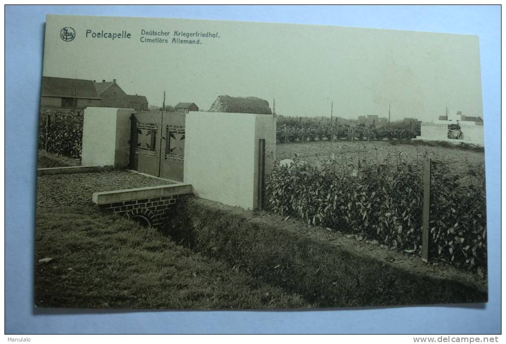 Poelcapelle - Cimetière Allemand - Langemark-Poelkapelle