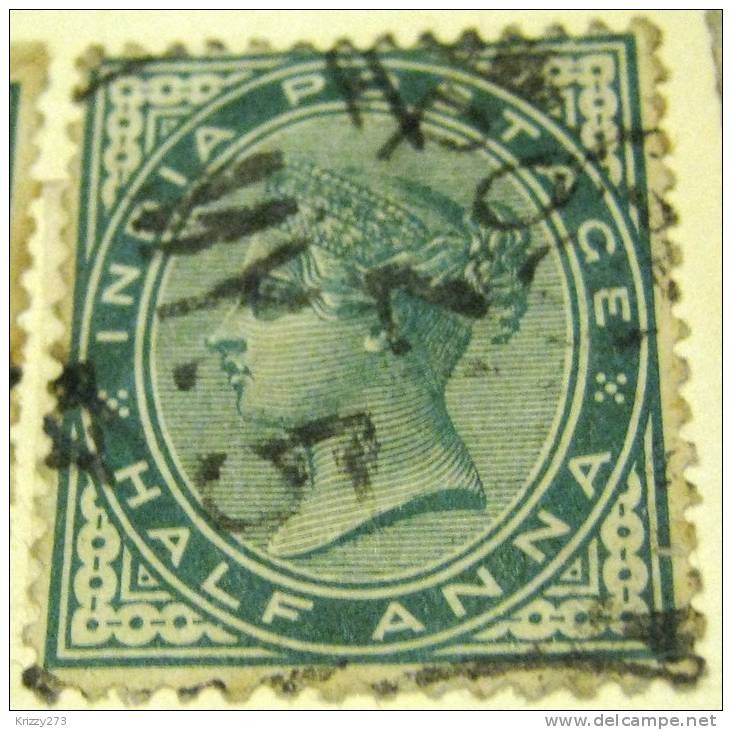 India 1882 Queen Victoria 0.5a - Used - Sonstige & Ohne Zuordnung