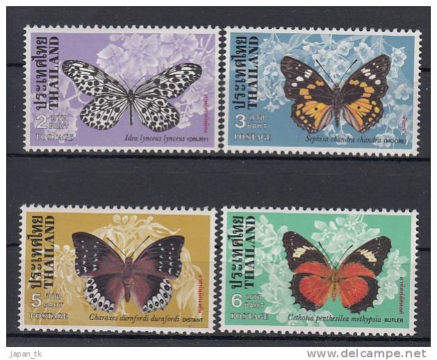 THAILAND Mi.Nr. 883-886  Schmetterling   - MNH - Thaïlande