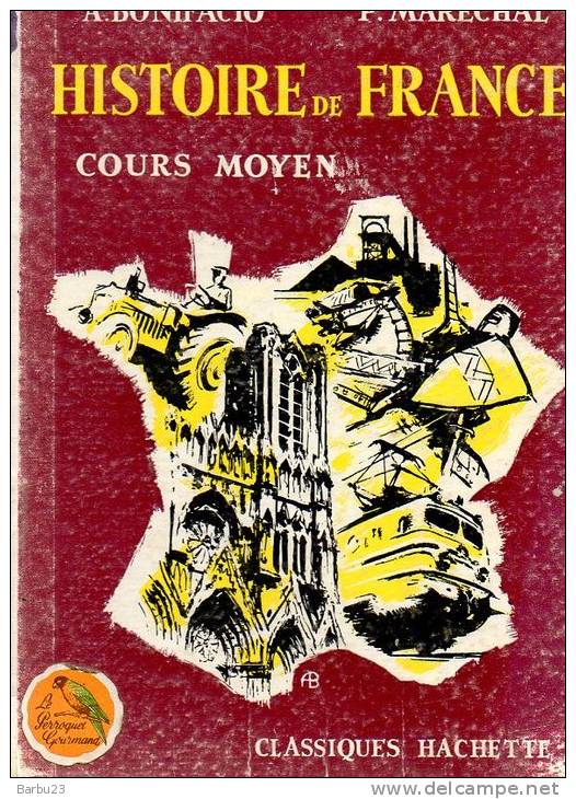 LIVRE SCOLAIRE -histoire De France Cours Moyen - 6-12 Ans