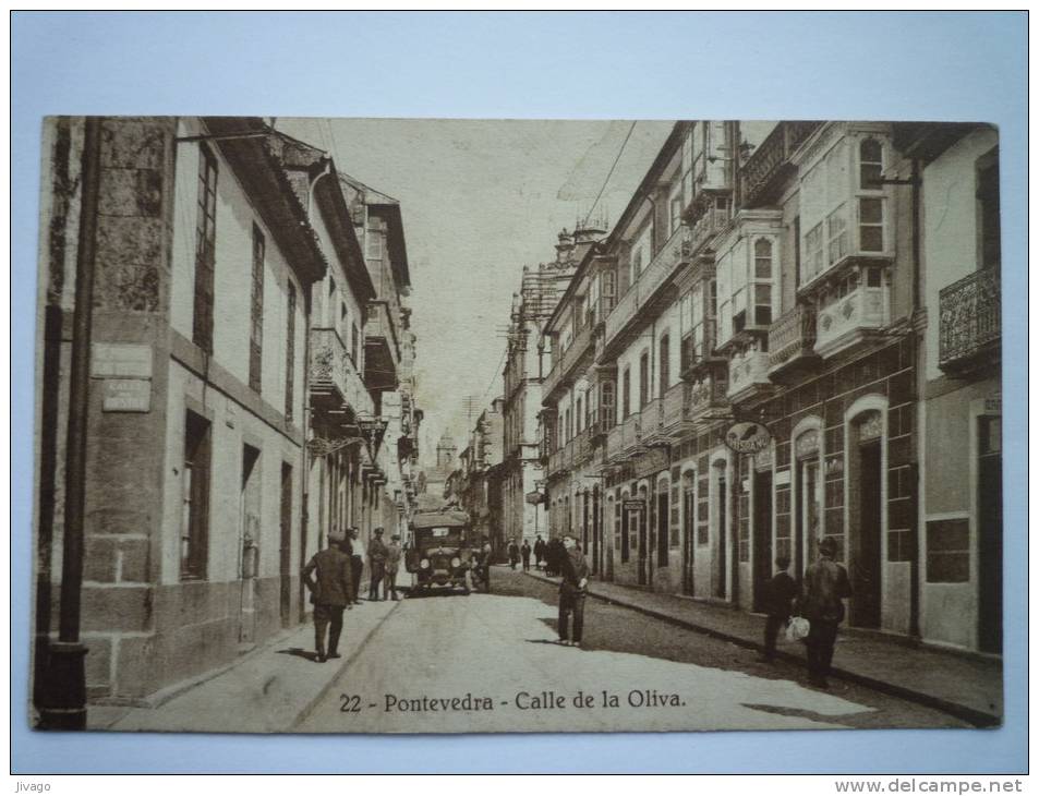 PONTEVEDRA  :  Calle De La  OLIVA - Pontevedra