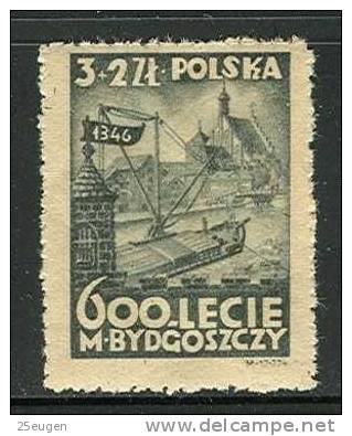 POLAND 1945 MICHEL 435 Stamp MNH - Unused Stamps