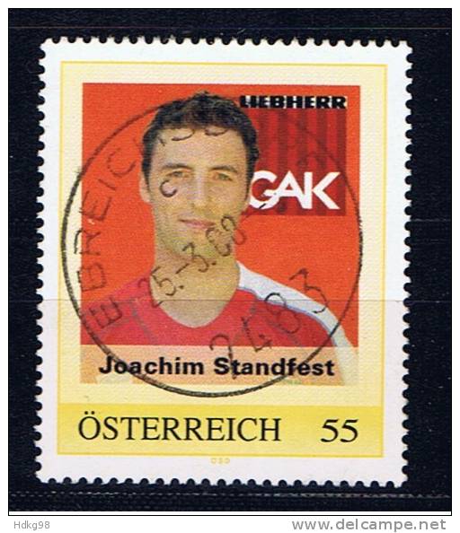 A Österreich 2008 Mi Xx Personalisierte Marke: Liebherr GAK - Joachim Standfest - Personalisierte Briefmarken