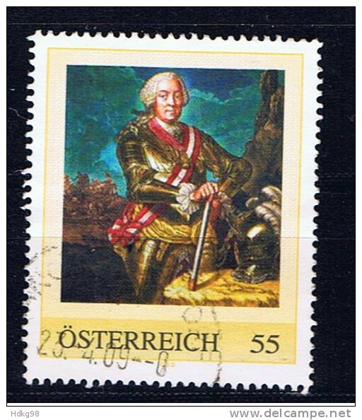 A Österreich 2009 Mi Xx Personalisierte Marke: Heerführer - Personalisierte Briefmarken