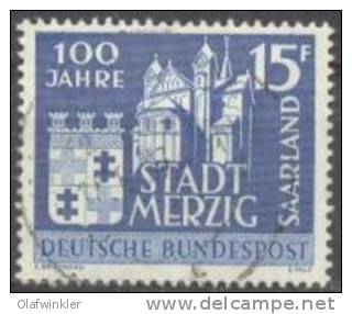 1957 100 Jahre Merzig Mi 401 / Sc 285 / YT 383 Gestempelt / Oblitéré / Used - Used Stamps