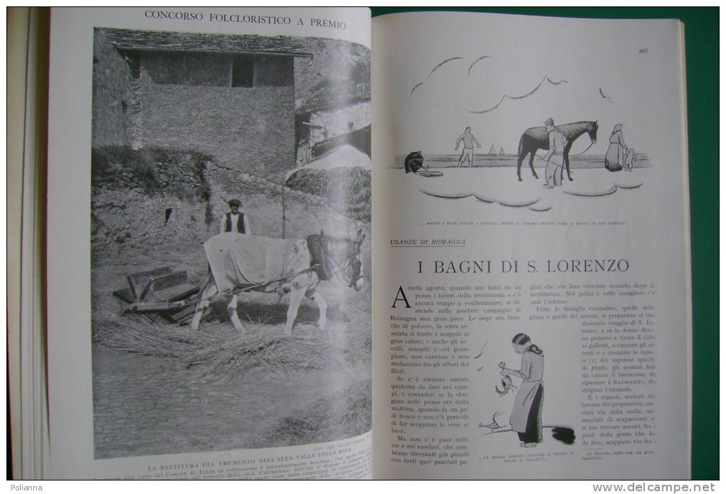 RA#08#14 LE VIE D'ITALIA 1932/FORESTO E CHIANOC/LAGOSTA/NAVE MOROSINI/AUTOBUS FIAT 635/BAGNI DI S.LORENZO - Turismo, Viaggi