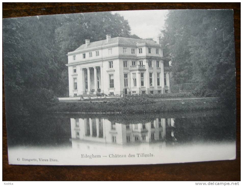 EDEGEM - 1912  - Kasteel Terlindenhof - Château Des Tilleuls - Bongartz - Lot Ba 19 - Edegem