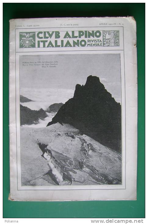 RA#08#17 CLUB ALPINO ITALIANO 1931/VAL TRENTA/MONTE PELMO/FOURCHE DE LA BRENVA/PIETRA DI BISMANTOVA/MADONIE - Turismo, Viaggi