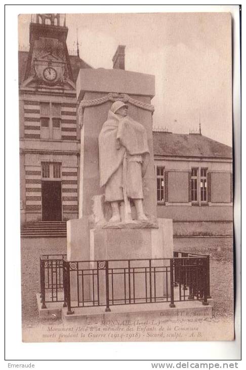 MONNAIE  Monument élévé à La Mémoire Des Enfants De La Commune - Monnaie