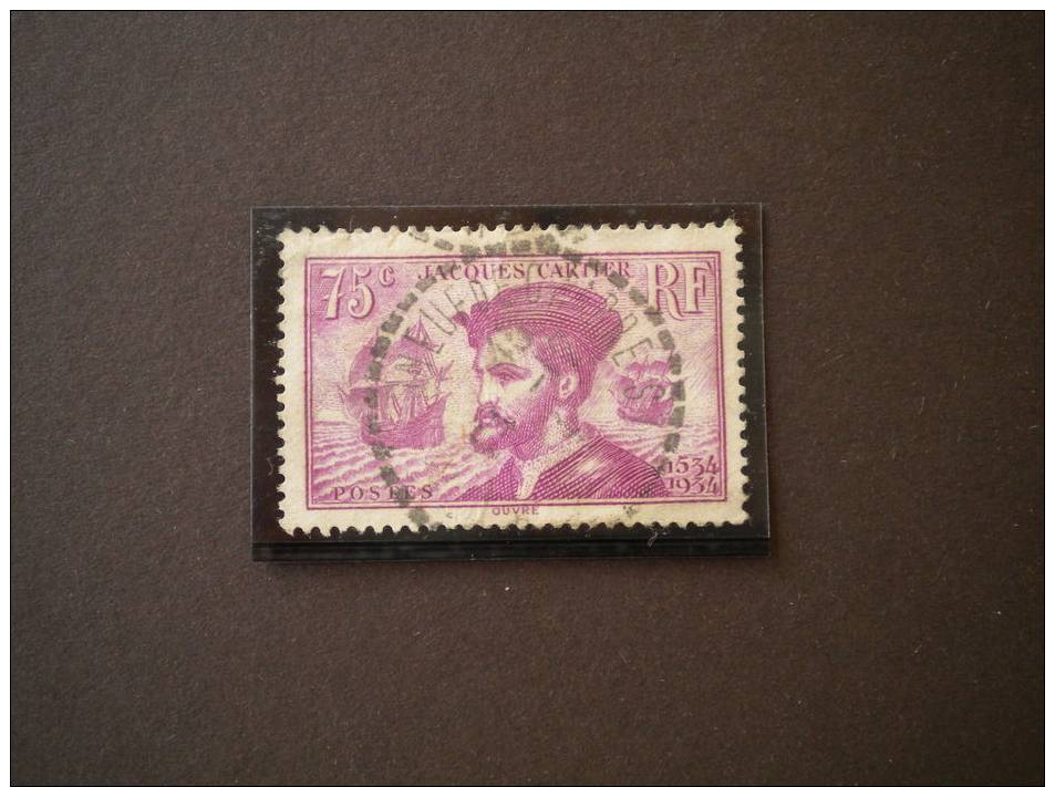 Lot 4344F France  Numero Yvert 296 Oblitere - Used Stamps