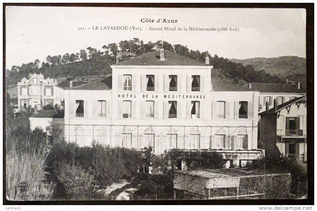 LE LAVANDOU GRAND HOTEL DE LA MEDITERRANEE COTE SUD 83 VAR - Le Lavandou