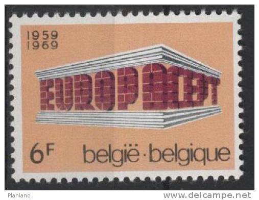 PIA -  BELGIO - 1969  :  Europa  -  (Yv  1489-90) - 1969