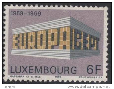PIA - LUSSEMBURGO  - 1969 : Europa  -  (Un 738-39) - 1969