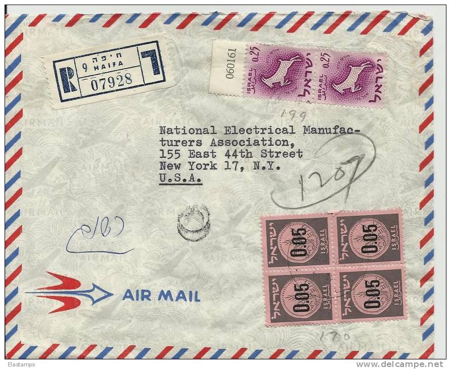 ==ISRAEL BRIEF 1961 - Airmail