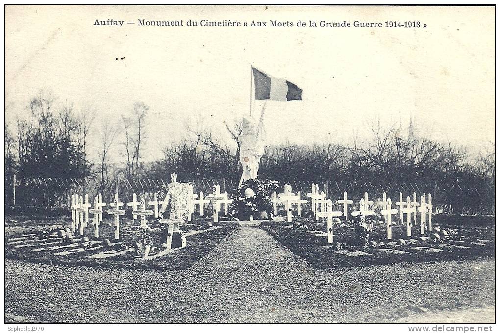 HAUTE NORMANDIE - 76 - SEINE MARITIME - AUFFAY -1796 Habitants  - Monument Aux Morts De La Guerre 14-18 - Auffay