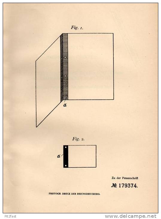 Original Patentschrift - I. Friedinger In Oberthal B. Linz , 1905 , Postkarte , Briefbogen Mit Abgeteiltem Rand !!! - Linz