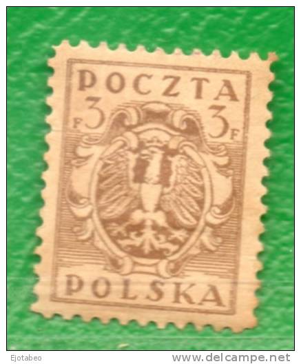 17 POLONIA 1919-Gobierno Prov.- Sellos Emitidos Por Polonia Del Norte, Ocupada Por El Ejercito Alemán - Ungebraucht