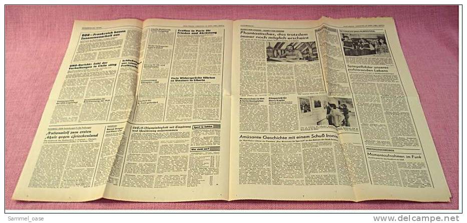DDR Zeitung  -  15. April 1980  - Freie Presse Karl-Marx-Stadt - Autres & Non Classés