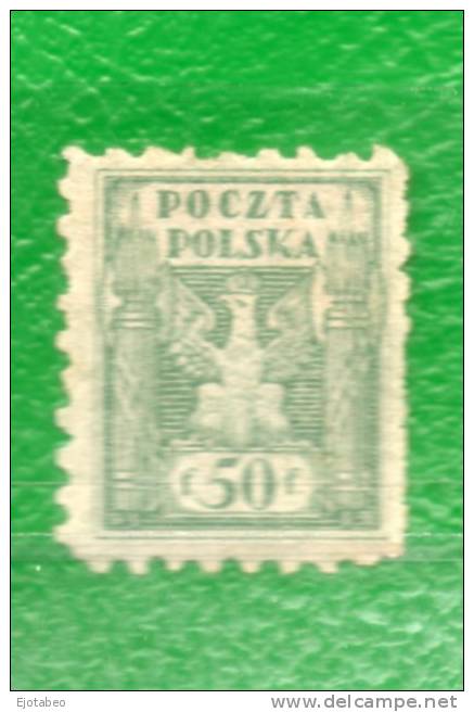 21 POLONIA 1919-Gobierno Prov.- Sellos Emitidos Por Polonia Del Norte, Ocupada Por El Ejercito Alemán - Ongebruikt