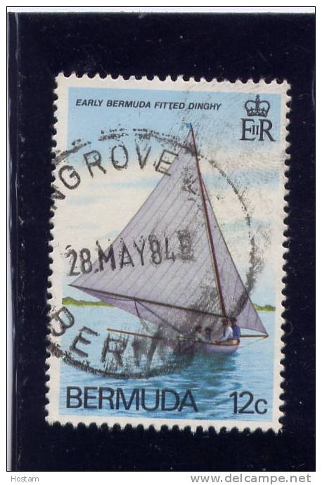 Bermuda, 1983,  USED  # 437,  FITTED DINGHIES - Bermuda